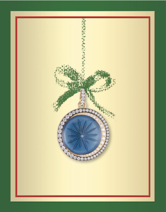 chic holiday ornament